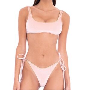 •Bikini lovers GIGE bikini set in pink/gold